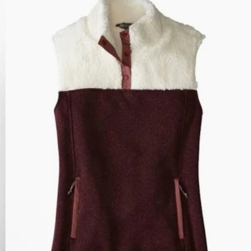 Callitrax fleece vest dress, Title Nine, NEW